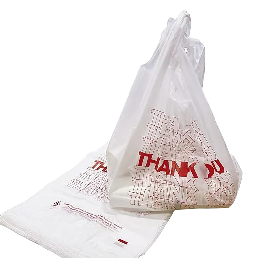 Plastic "Thank You" Bag