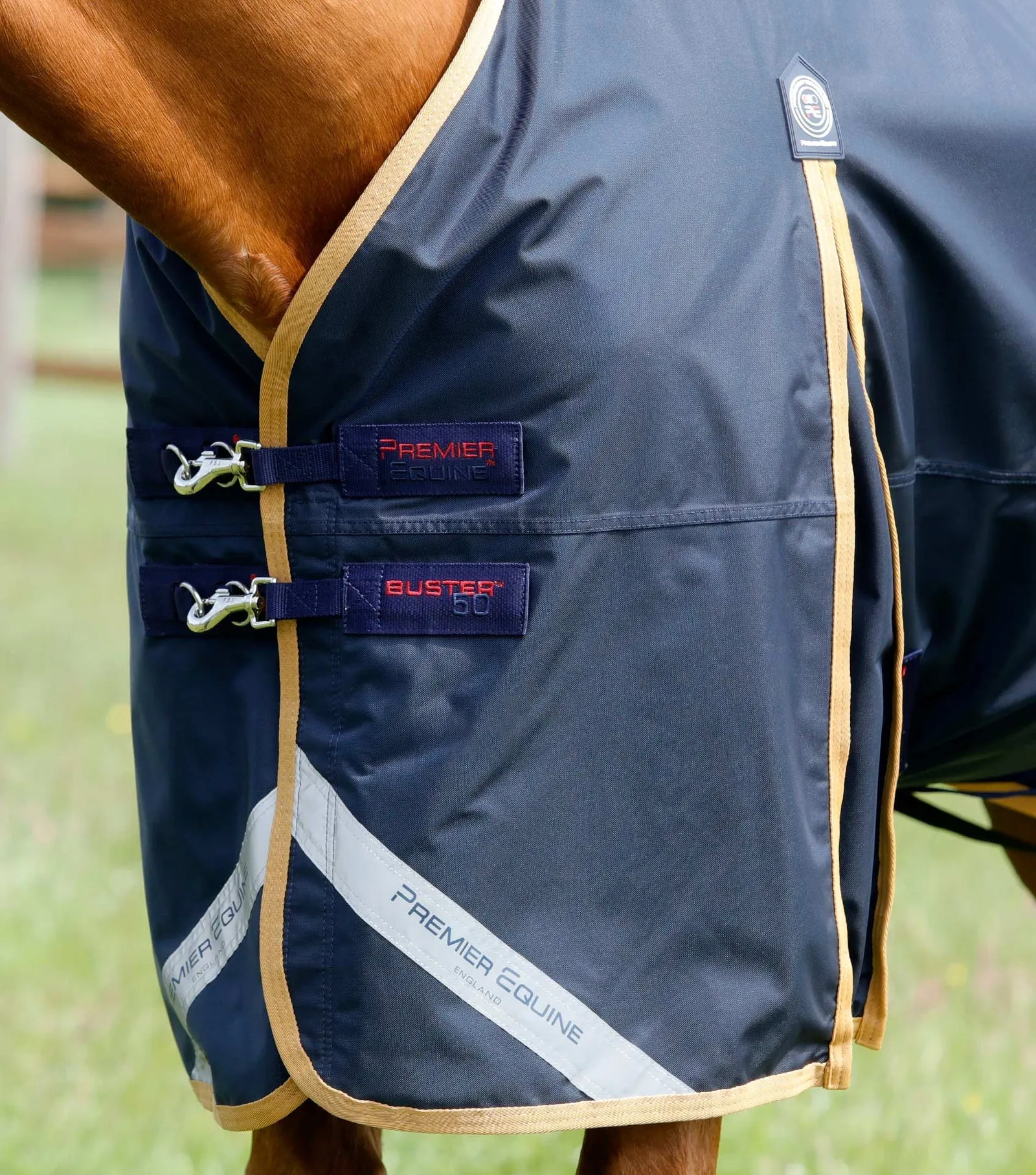 Premier Equine Buster Original 50g Standard Neck Turnout Rug