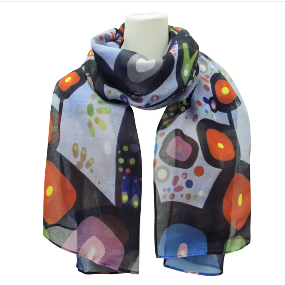 "Bear" Scarf by Native Artist, John Rombough