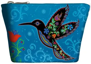 "Eternity" Zippered Coin Purse artwork by Indigenous Artist Tracey Metallic