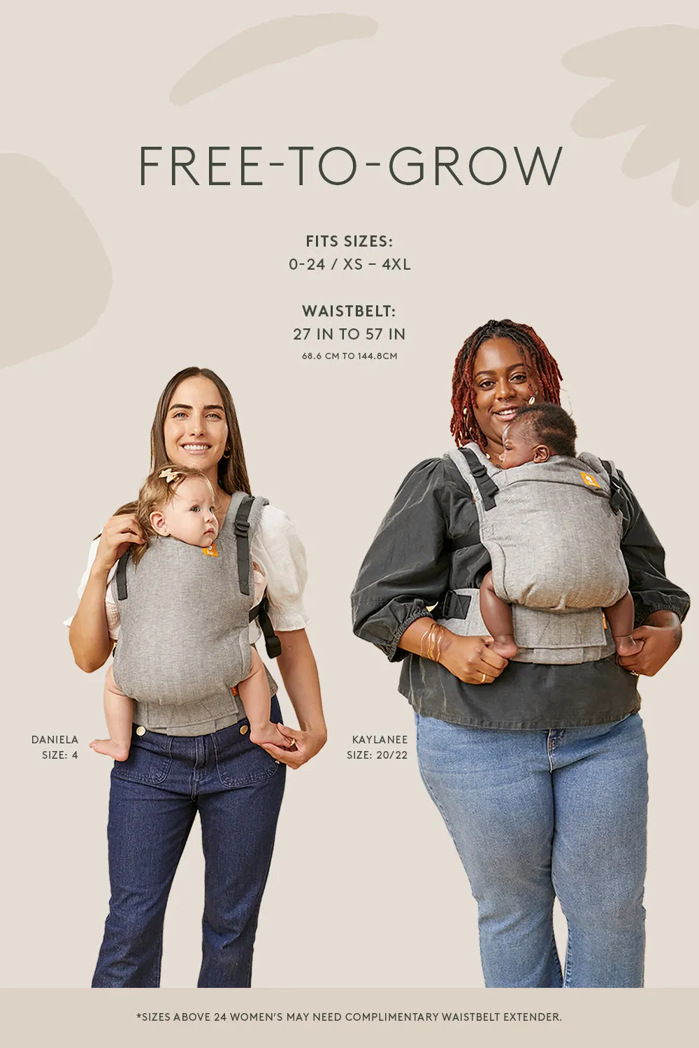 Rei Alta - Signature Woven Free-to-Grow Baby Carrier