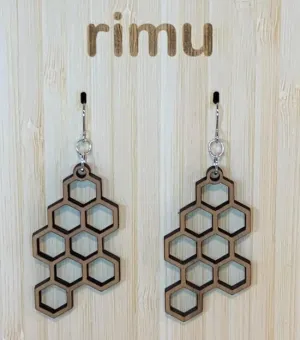 Rimu Earrings - Honikoma