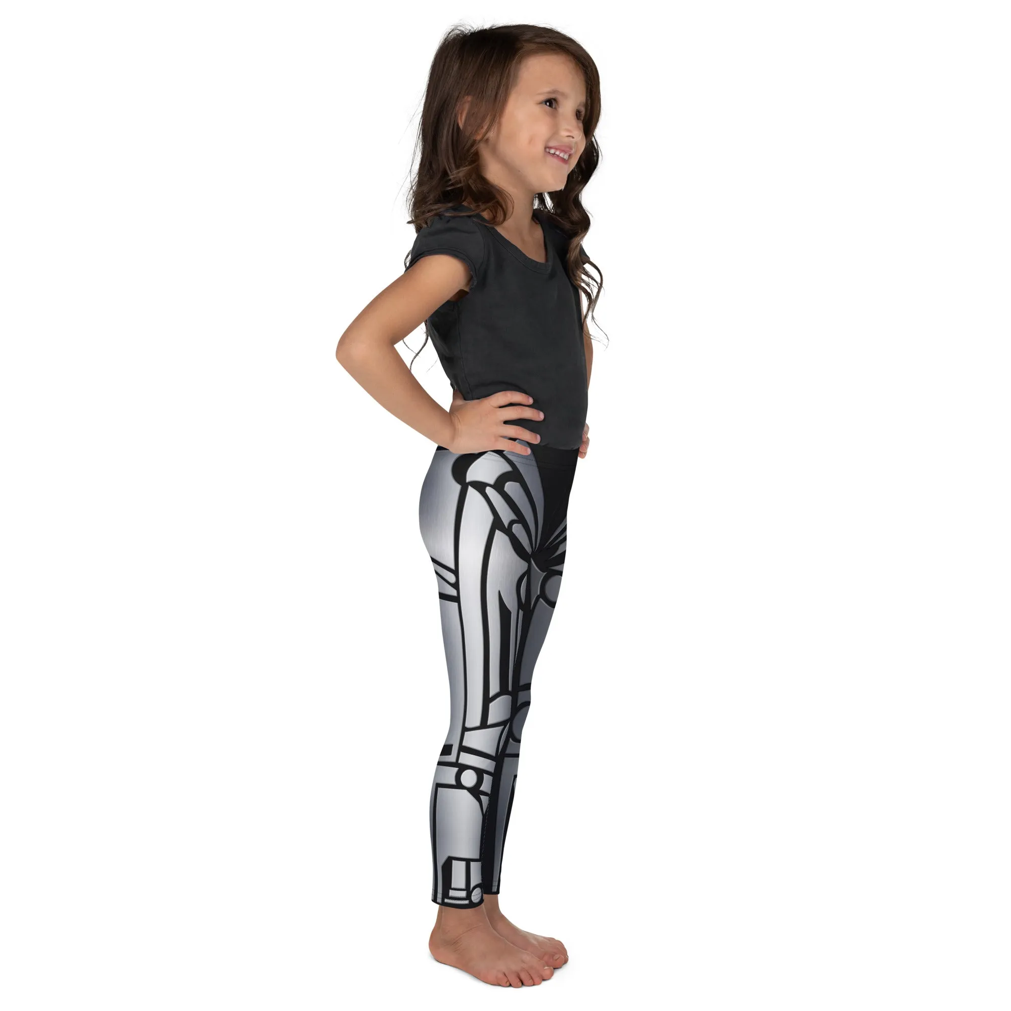 Robo Chic Armor Kid's Leggings