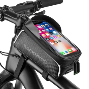 ROCKBROS Waterproof Bike Frame Bag for Phones & Gear