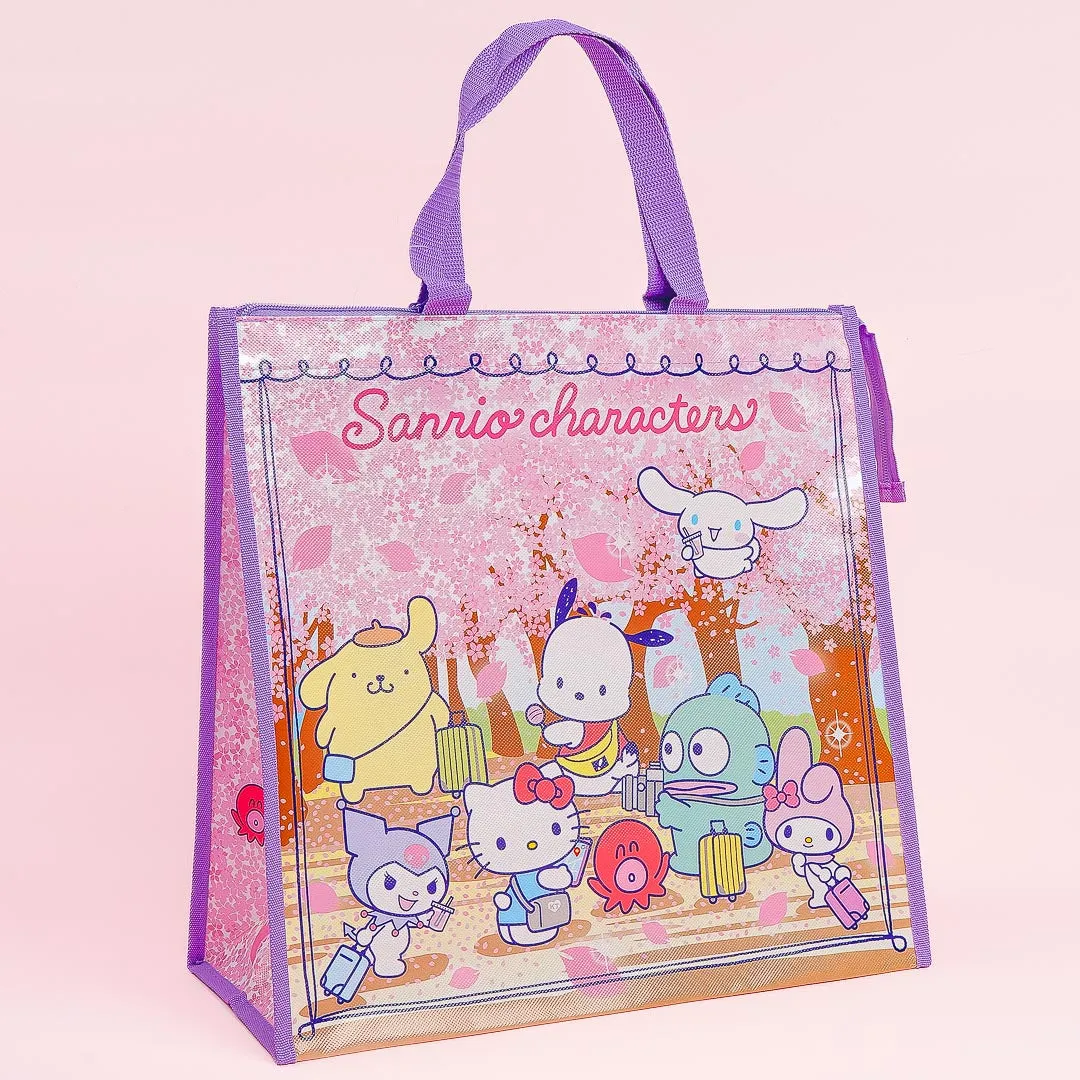 Sanrio Characters Sakura Shopping Bag