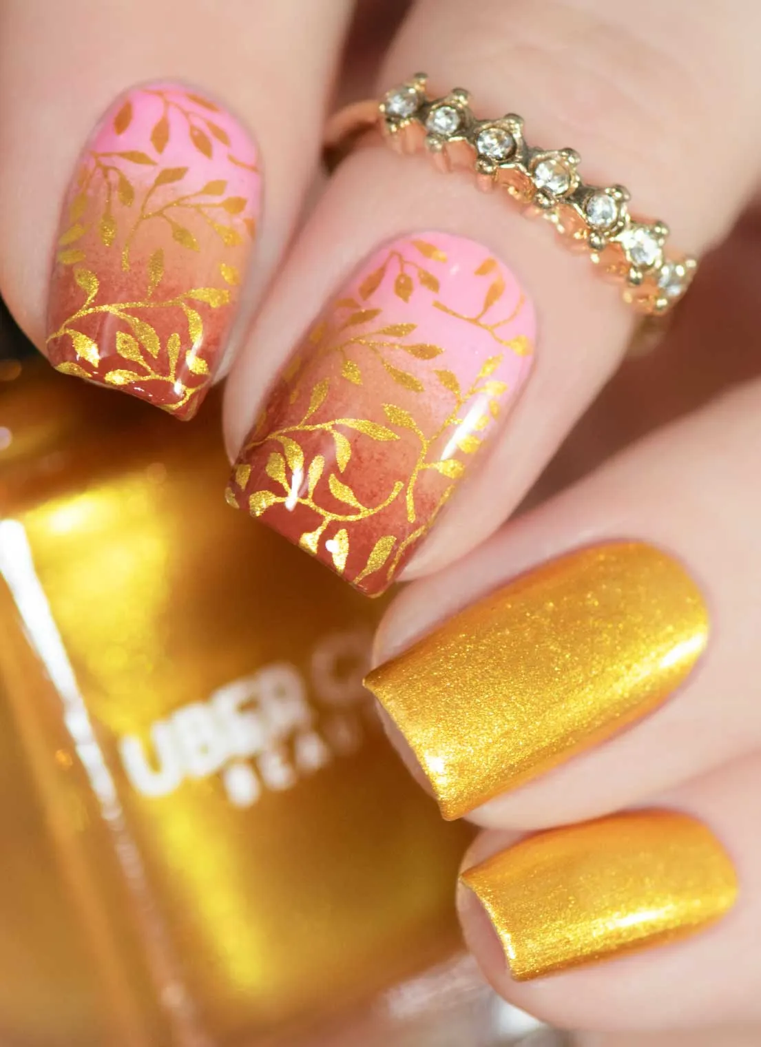 Satin Brass - Stamping Polish - Uber Chic 12ml