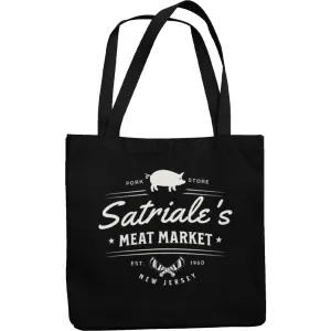 Satriale's Meat Market Canvas Tote Shopping Bag