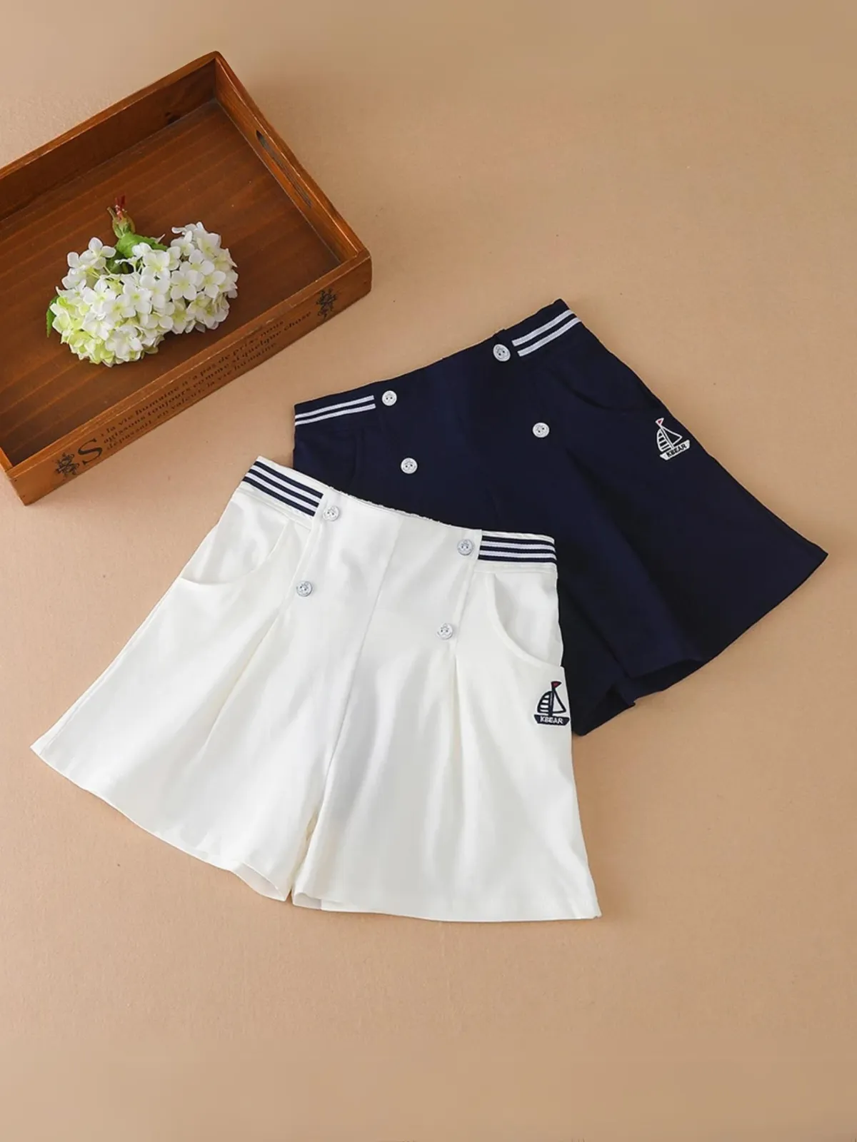 Seaside Chic Sailor Shorts