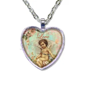 Shabby Chic Cherub Love