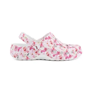 Shabby Chic Print Clogs