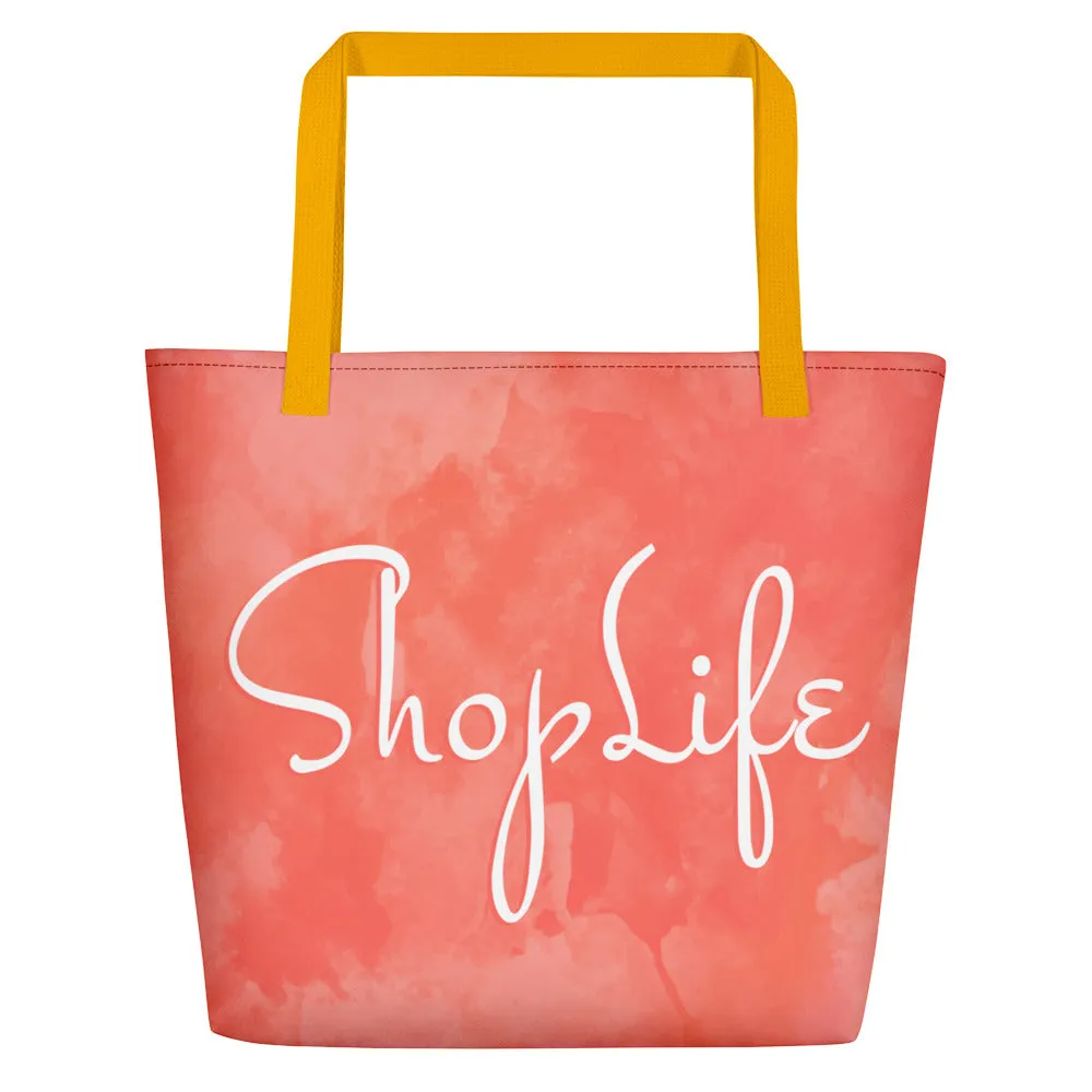 Shop Life™ Living Coral Beach Bag