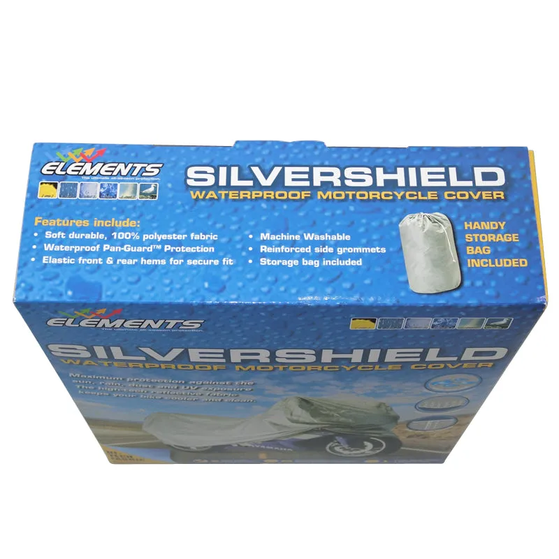 Silvershield Motorcycle Bike Cover 100% Waterproof Large 750-1000CC MCW1000