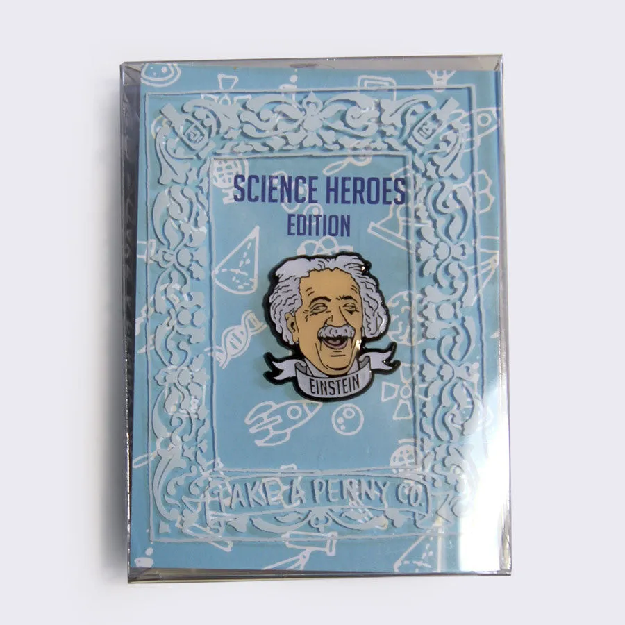 Take A Penny Co. - Science Heroes: Albert Einstein Enamel Pin