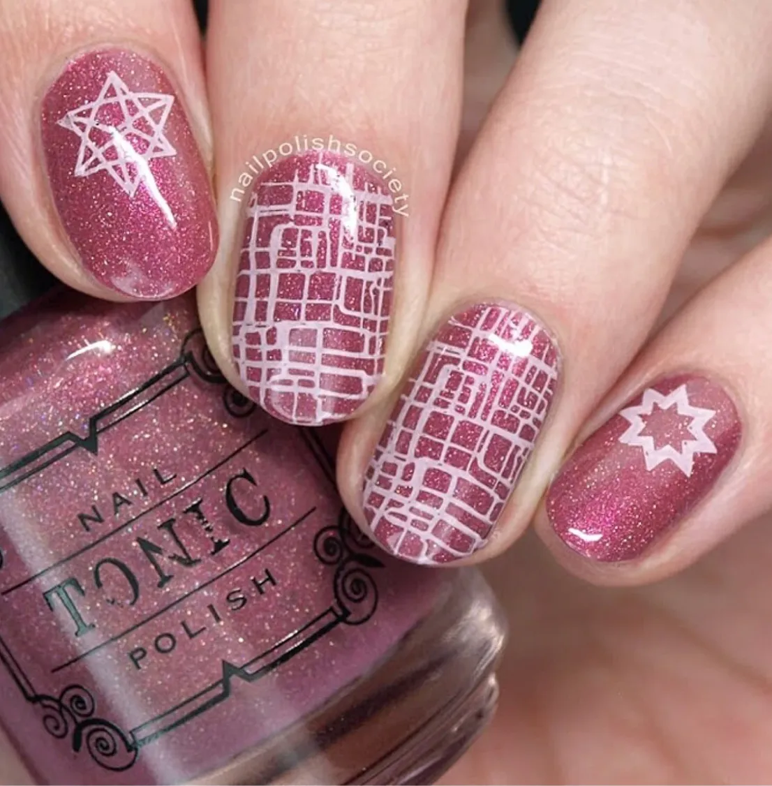 Texture-licious 2 - Uber Chic Mini Stamping Plate