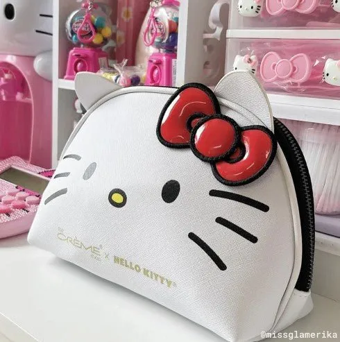 The Creme Shop Hello Kitty Makeup Bag Red Ribbon