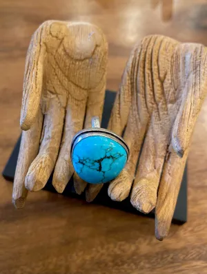 Turquoise Aura Ring