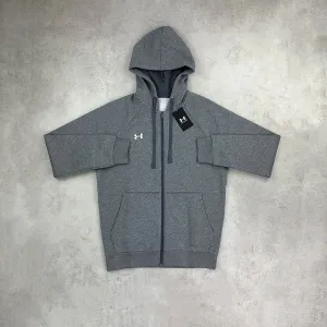 Under Armour Rival Fleece Full Zip Jacket Grey