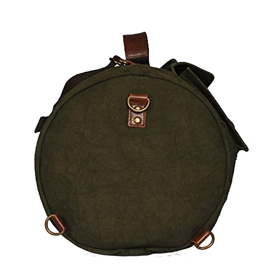 VINTAGE DUFFLE BAG - GREEN