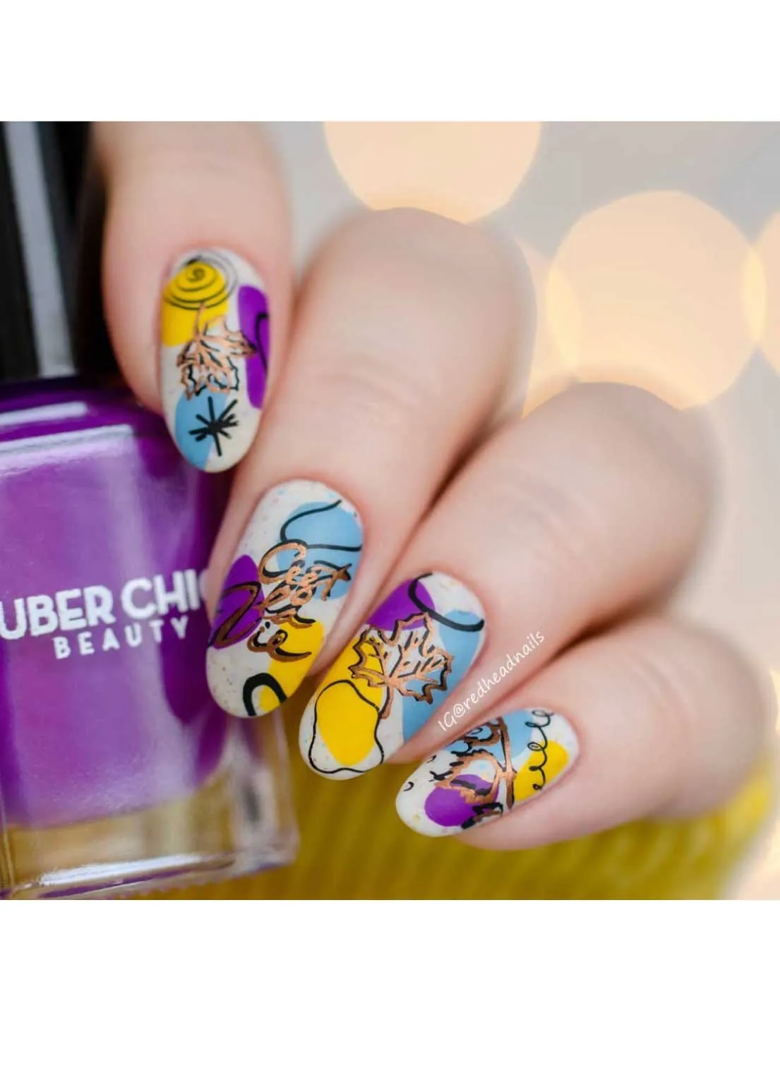 Where The Wildflowers Grow - Stamping Polish - Uber Chic 12ml