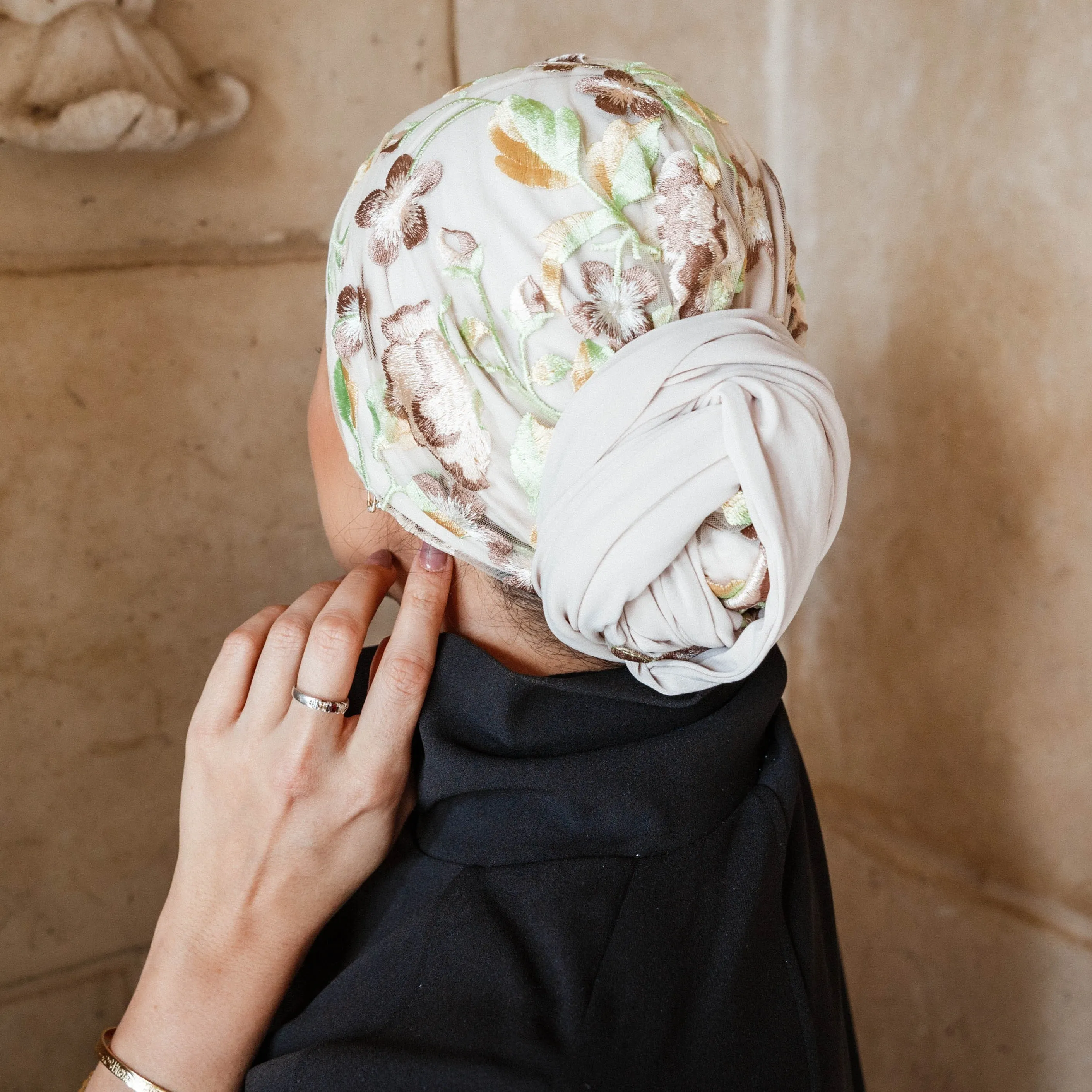 White Jasmine Turban