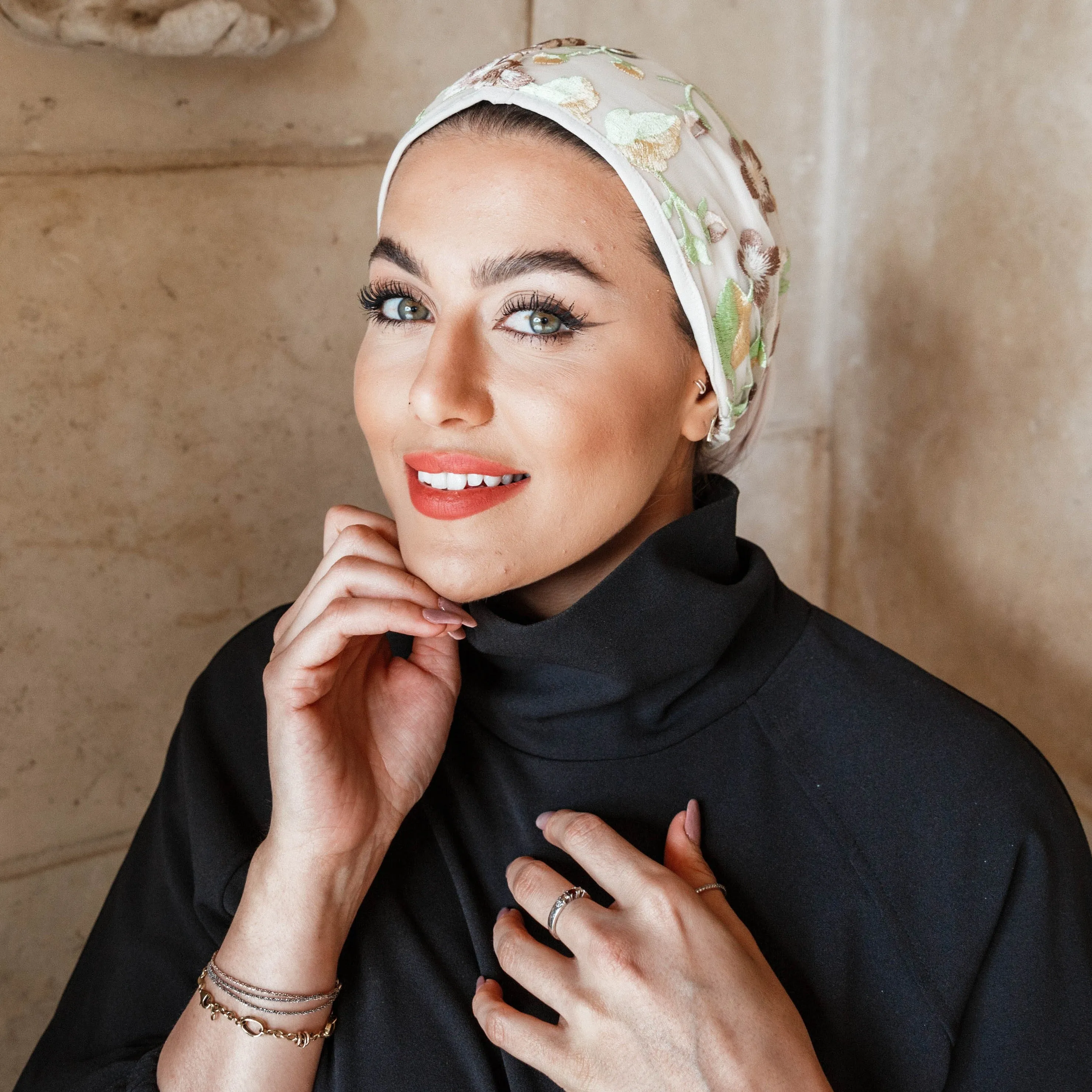 White Jasmine Turban