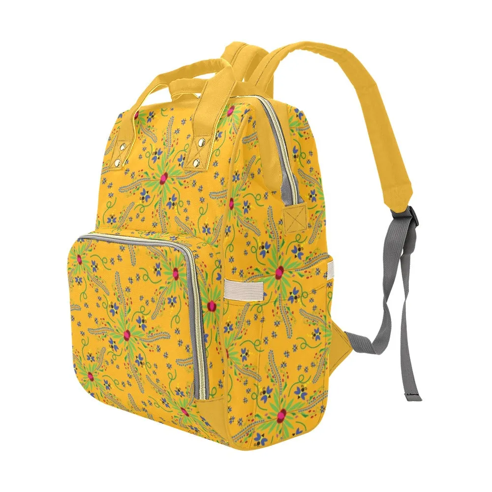 Willow Bee Sunshine Multi-Function Diaper Backpack/Diaper Bag