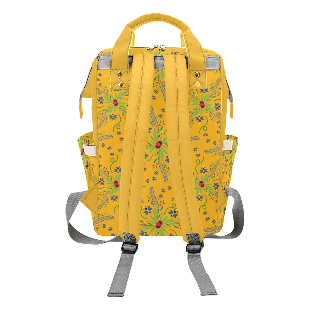 Willow Bee Sunshine Multi-Function Diaper Backpack/Diaper Bag