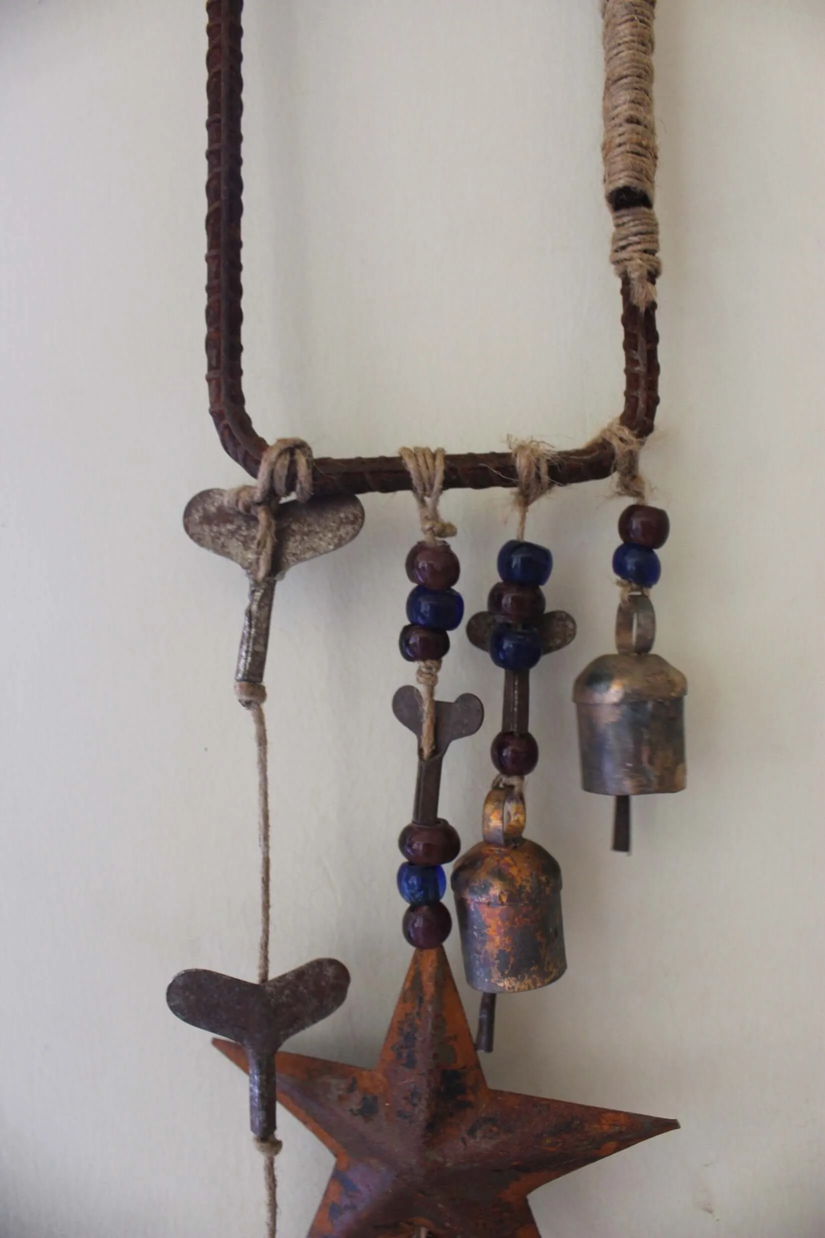 Witches Bells , Protection Bell Rustic Chimes Halloween Festival Decoration