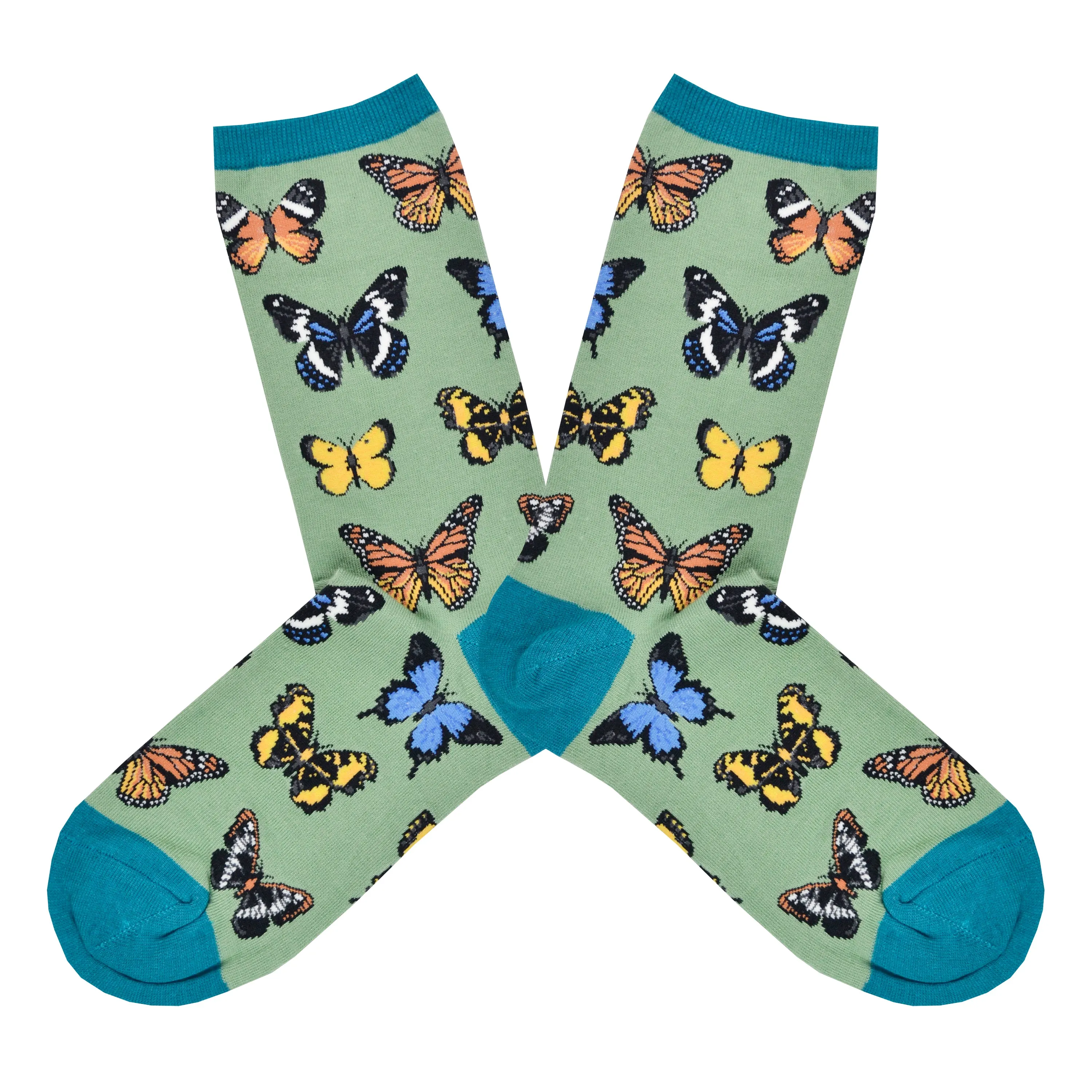 Women's Majestic Butterflies Socks